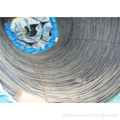 Hot Rolling Bridges Low Carbon Steel Wire Rod Q235 With Hig